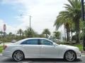 Diamond White Metallic 2012 Mercedes-Benz S 63 AMG Sedan Exterior