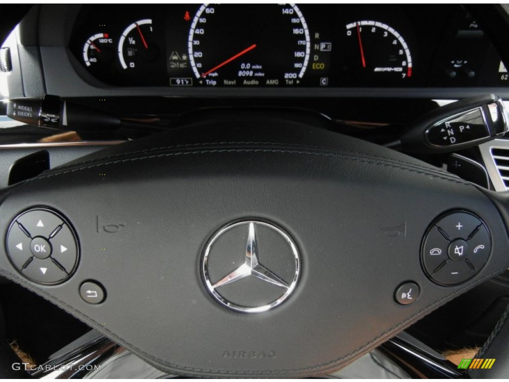 2012 Mercedes-Benz S 63 AMG Sedan Controls Photo #68803298