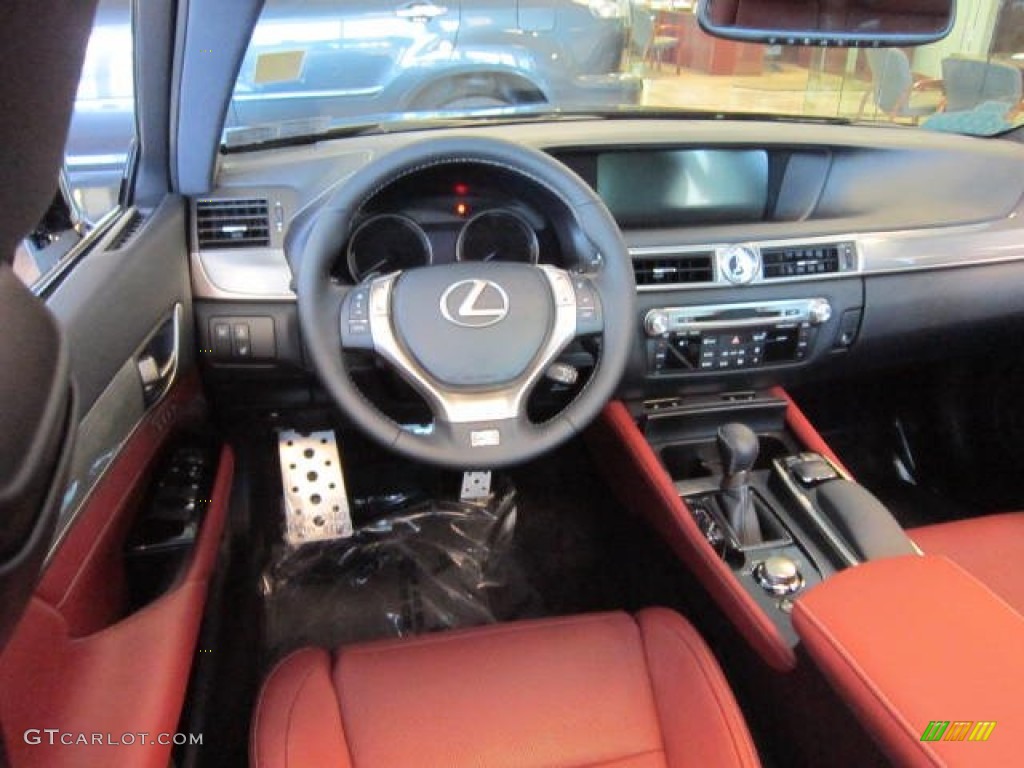2013 Lexus GS 350 AWD F Sport Cabernet Dashboard Photo #68803745