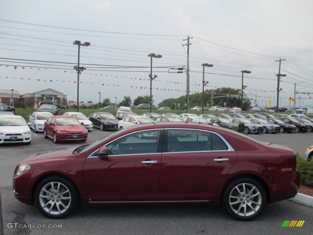 Red Jewel Tintcoat 2010 Chevrolet Malibu LTZ Sedan Exterior Photo #68804066
