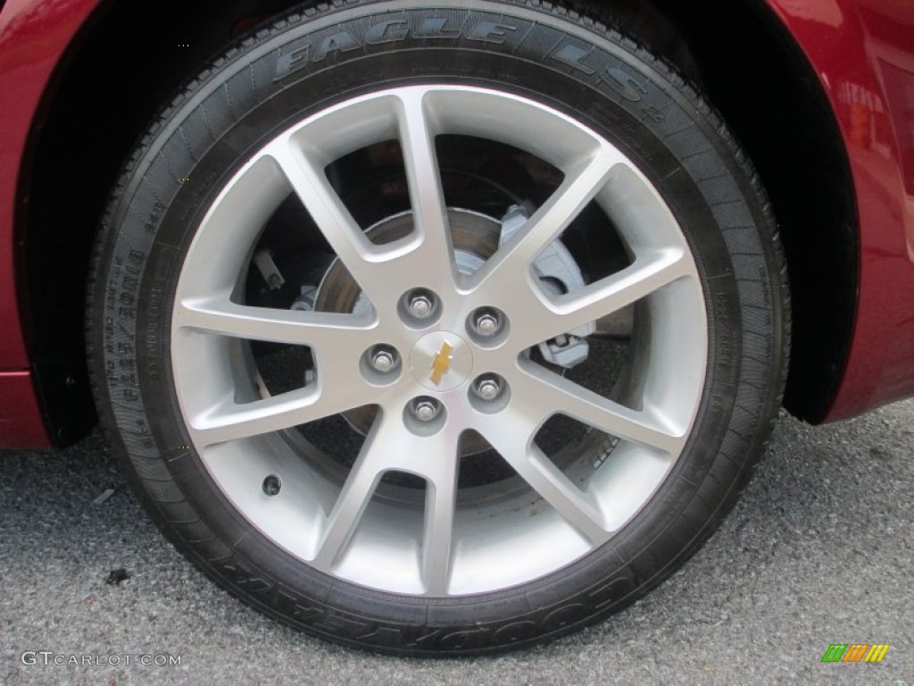 2010 Chevrolet Malibu LTZ Sedan Wheel Photo #68804312