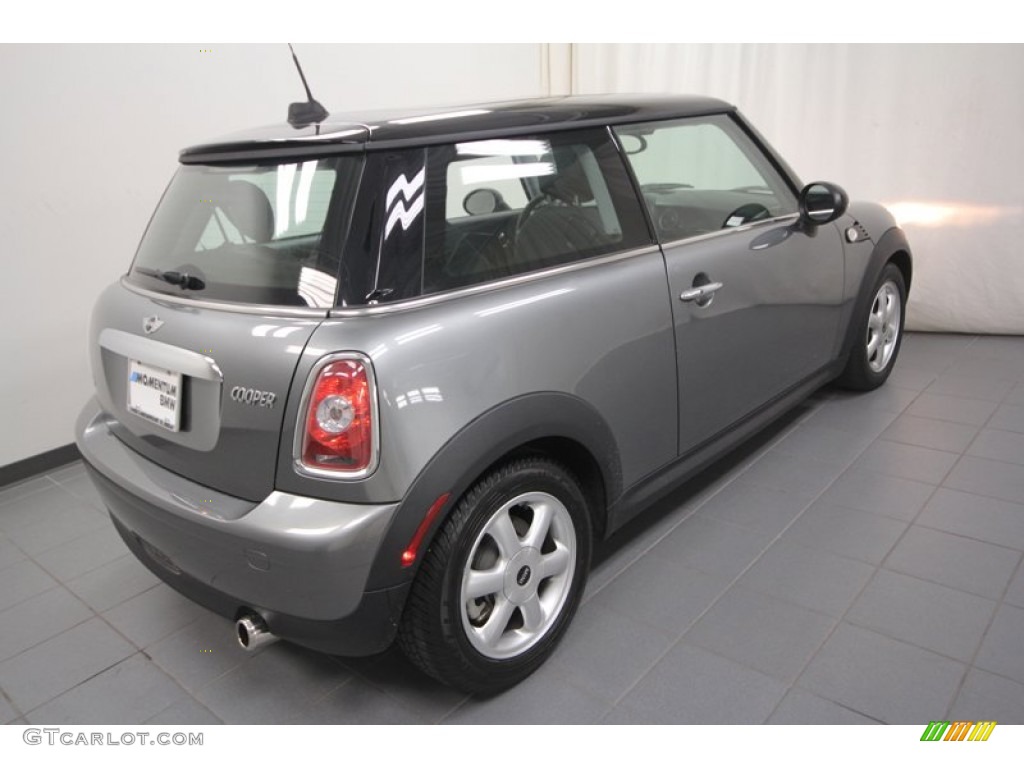 2010 Cooper Hardtop - Dark Silver Metallic / Grey/Carbon Black photo #9