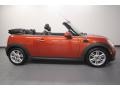 2011 Spice Orange Metallic Mini Cooper Convertible  photo #7