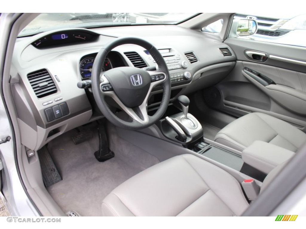 Gray Interior 2009 Honda Civic EX-L Sedan Photo #68805263
