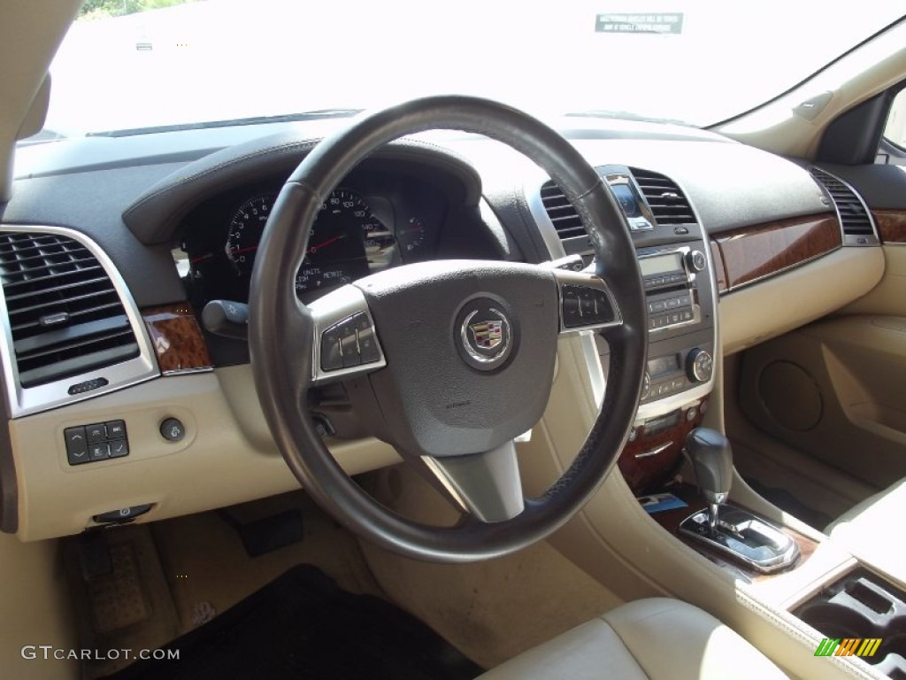 2008 Cadillac SRX V6 Cashmere/Cocoa Dashboard Photo #68805275
