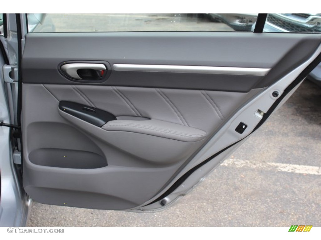 2009 Honda Civic EX-L Sedan Gray Door Panel Photo #68805352