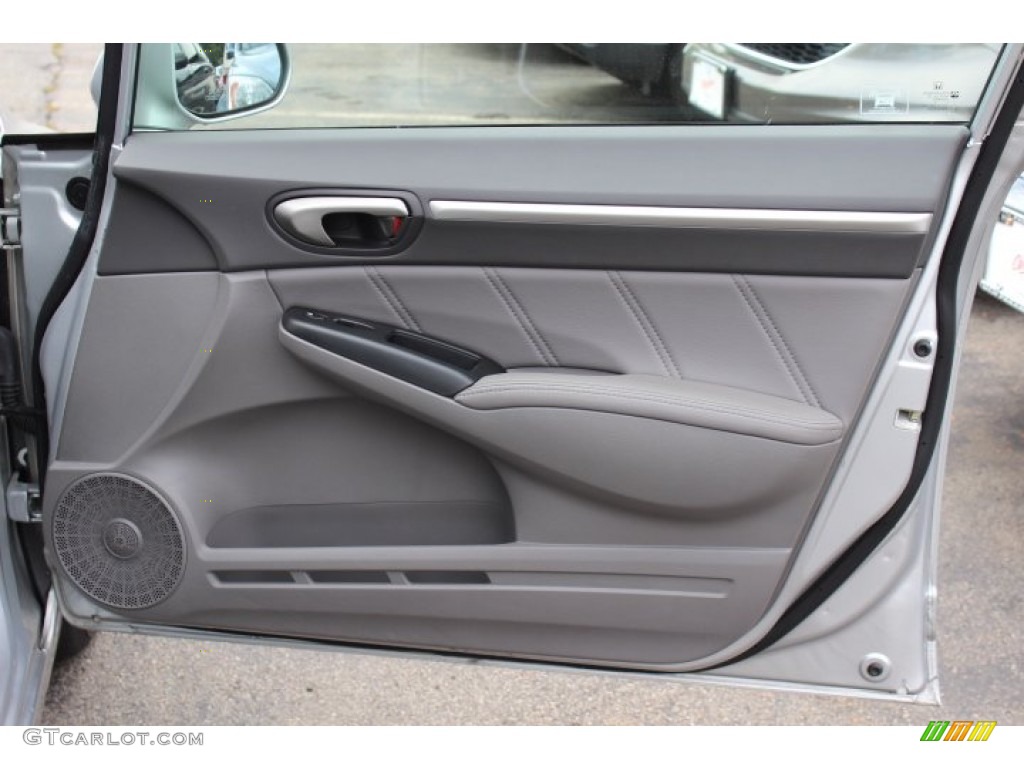 2009 Honda Civic EX-L Sedan Gray Door Panel Photo #68805369