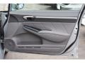 Gray 2009 Honda Civic EX-L Sedan Door Panel