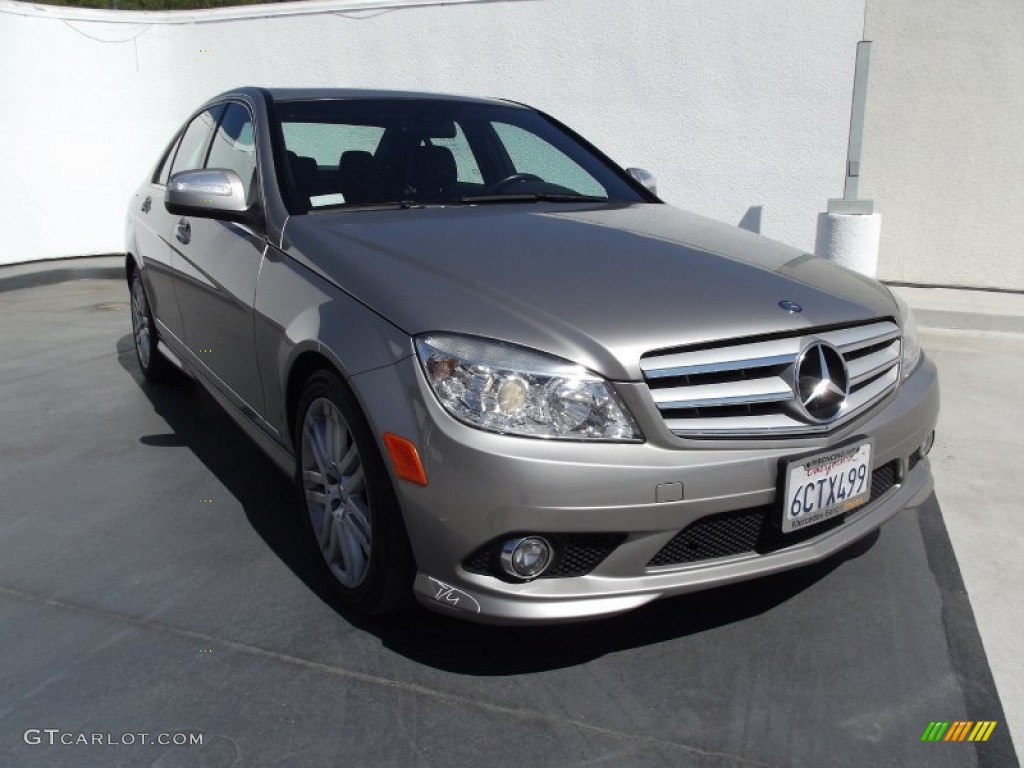 2008 C 350 Sport - Pewter Metallic / Black photo #1