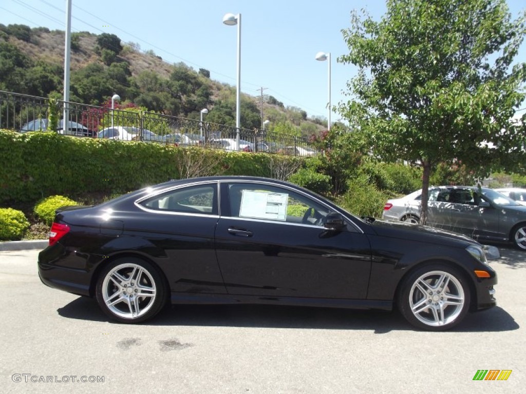 Black 2013 Mercedes-Benz C 350 Coupe Exterior Photo #68805998