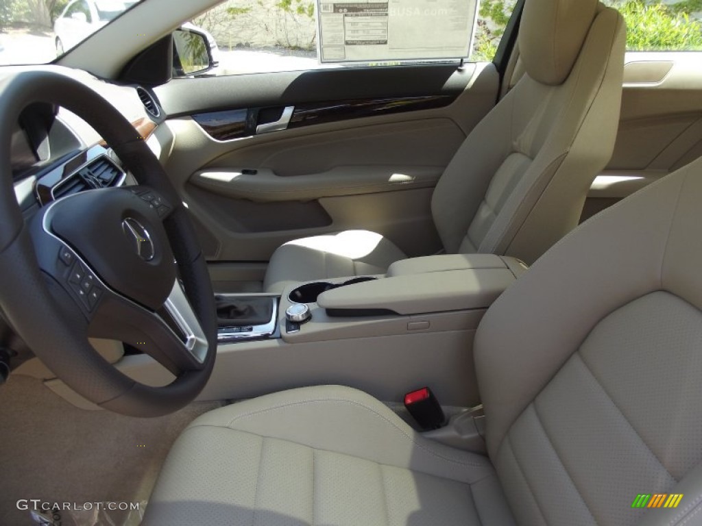 Almond/Mocha Interior 2013 Mercedes-Benz C 350 Coupe Photo #68806051