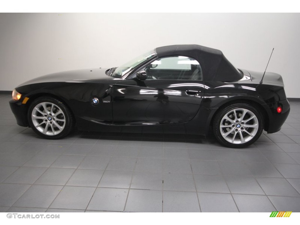 Jet Black 2006 BMW Z4 3.0i Roadster Exterior Photo #68806301