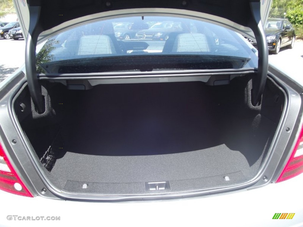 2013 C 250 Coupe - Diamond Silver Metallic / Black photo #13