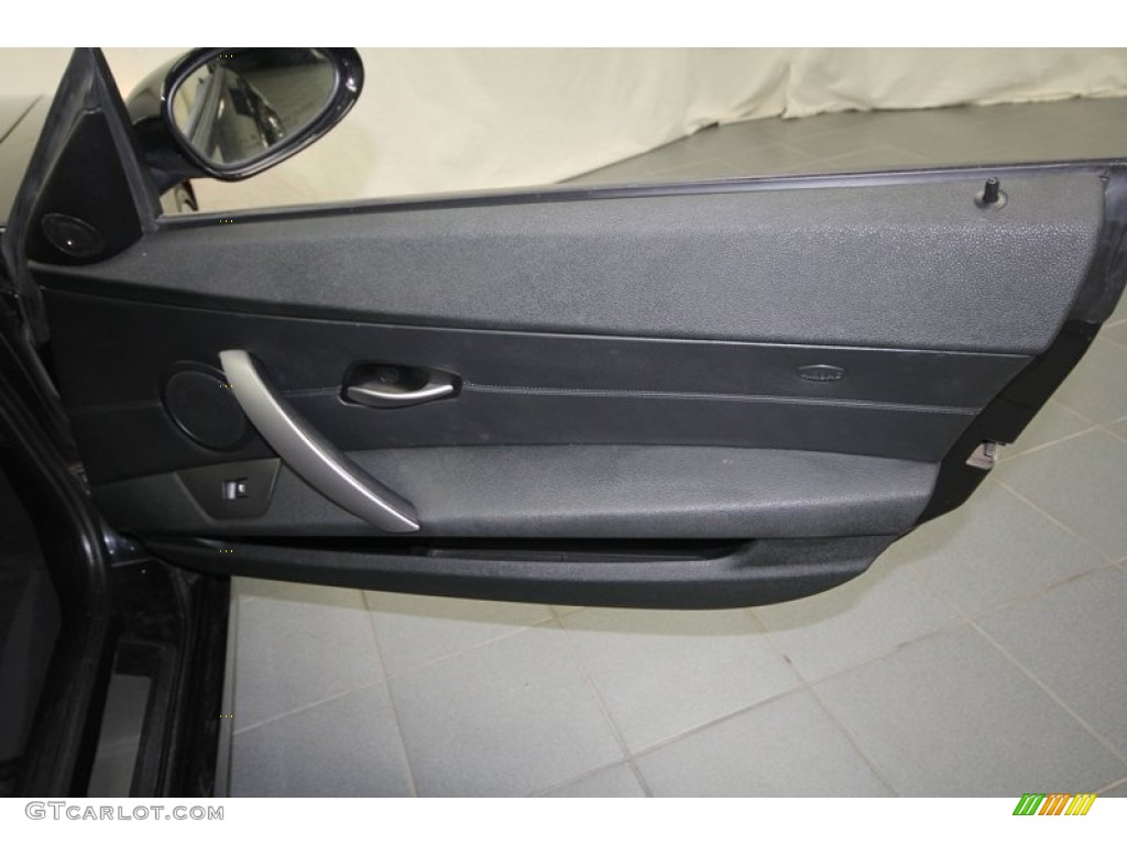 2006 BMW Z4 3.0i Roadster Black Door Panel Photo #68806532