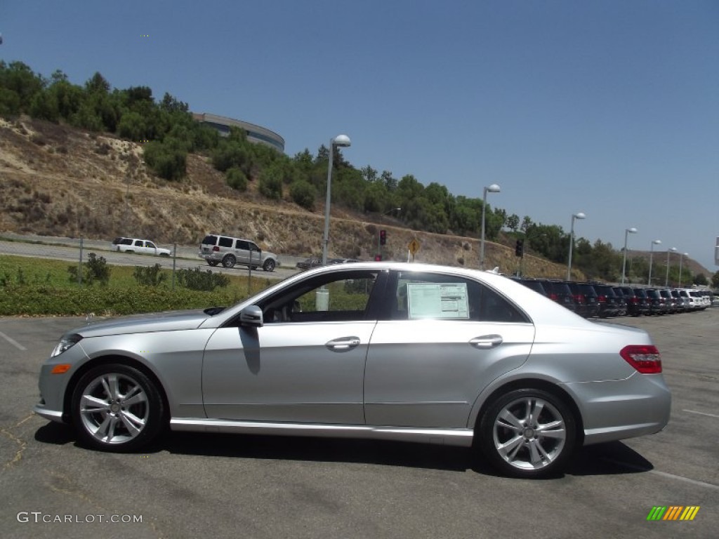 Iridium Silver Metallic 2013 Mercedes-Benz E 350 Sedan Exterior Photo #68807260