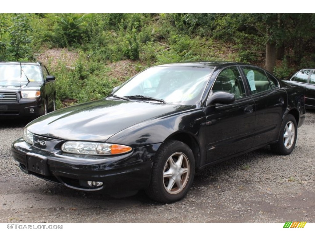 Black Onyx 1999 Oldsmobile Alero GLS Sedan Exterior Photo #68807462