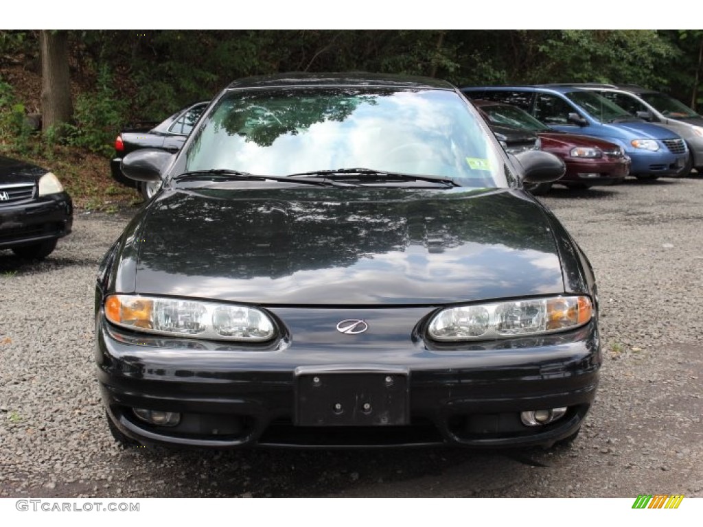 1999 Alero GLS Sedan - Black Onyx / Neutral photo #3