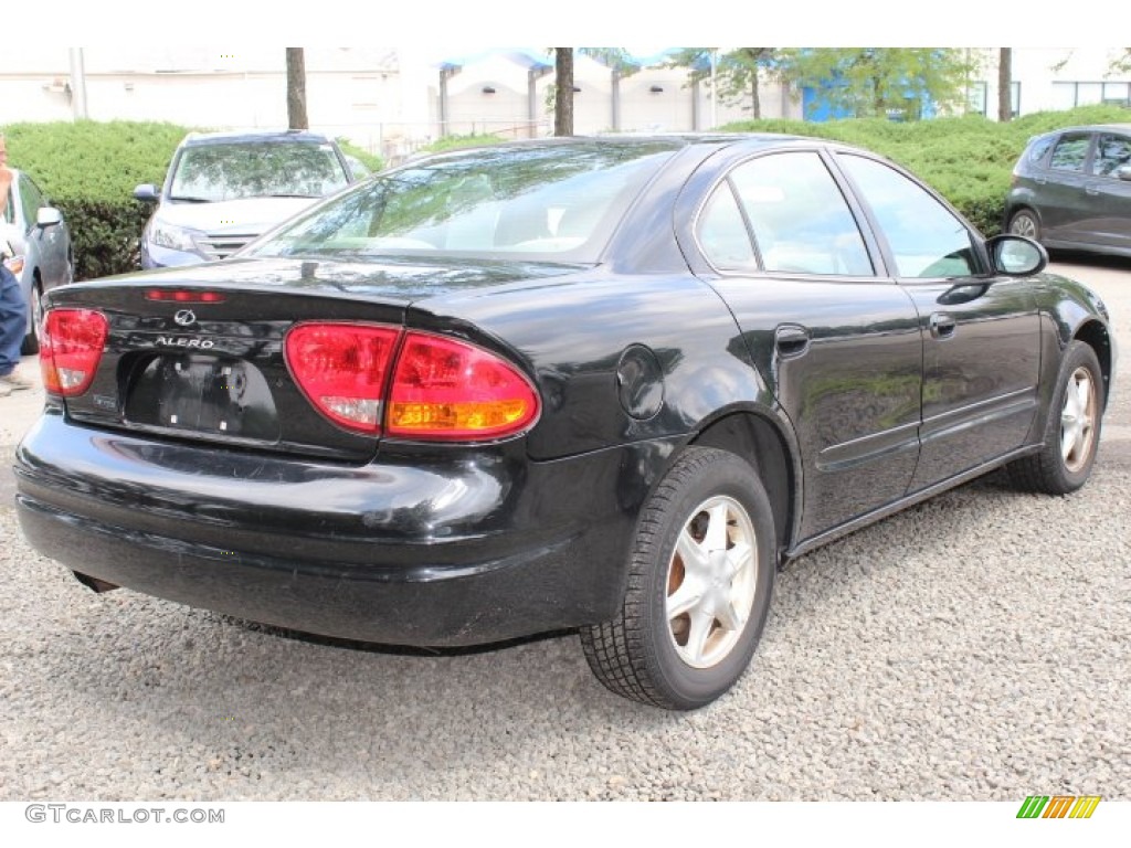 1999 Alero GLS Sedan - Black Onyx / Neutral photo #6