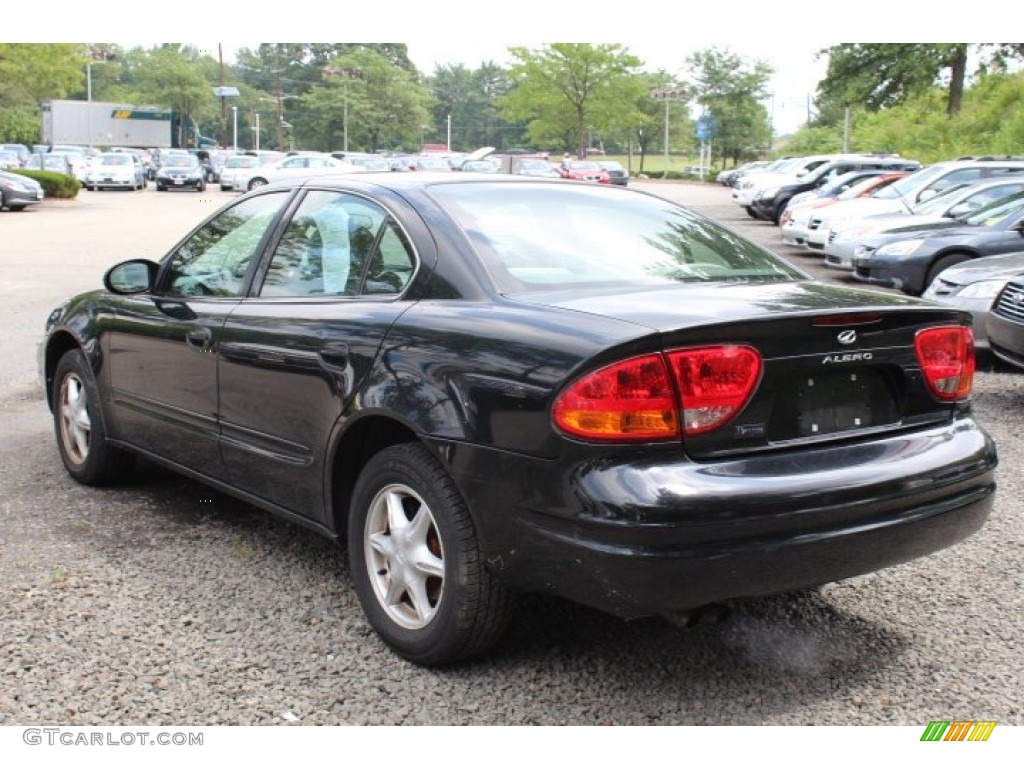 1999 Alero GLS Sedan - Black Onyx / Neutral photo #8