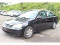 Nighthawk Black Pearl - Civic LX Sedan Photo No. 2