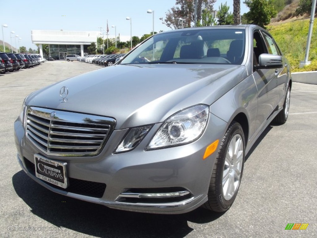 Palladium Silver Metallic 2013 Mercedes-Benz E 350 Sedan Exterior Photo #68808212