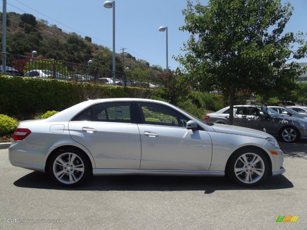 Iridium Silver Metallic 2013 Mercedes-Benz E 350 Sedan Exterior Photo #68808404