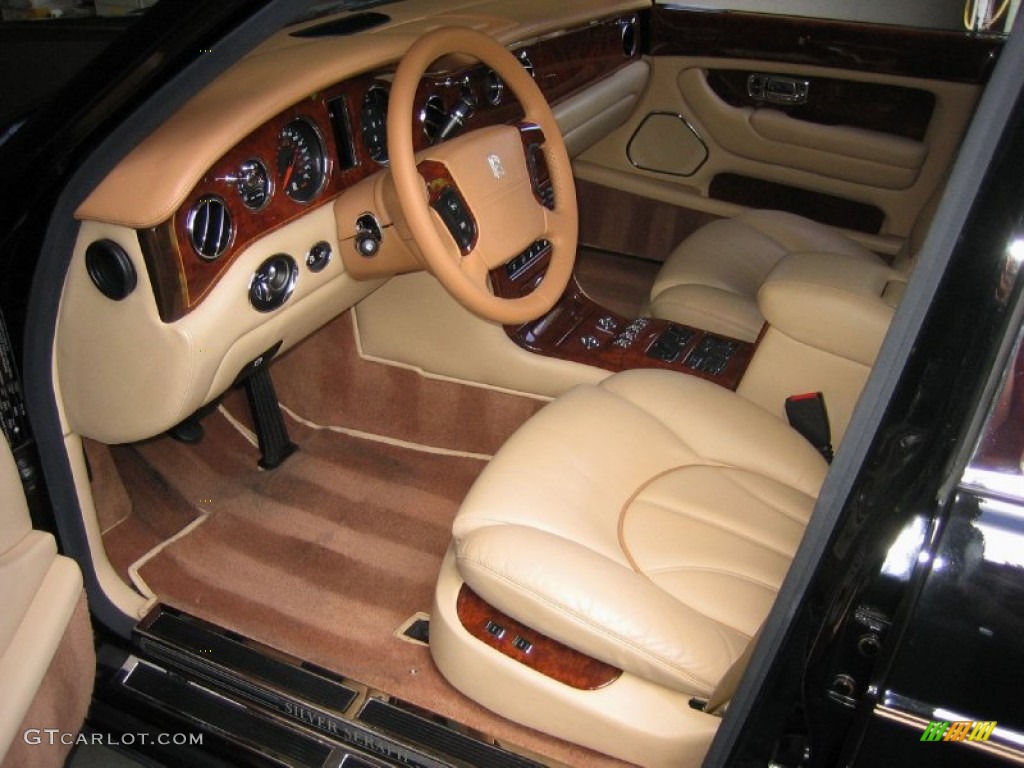 Cotswold Beige Interior 1999 Rolls-Royce Silver Seraph Standard Silver Seraph Model Photo #68808608
