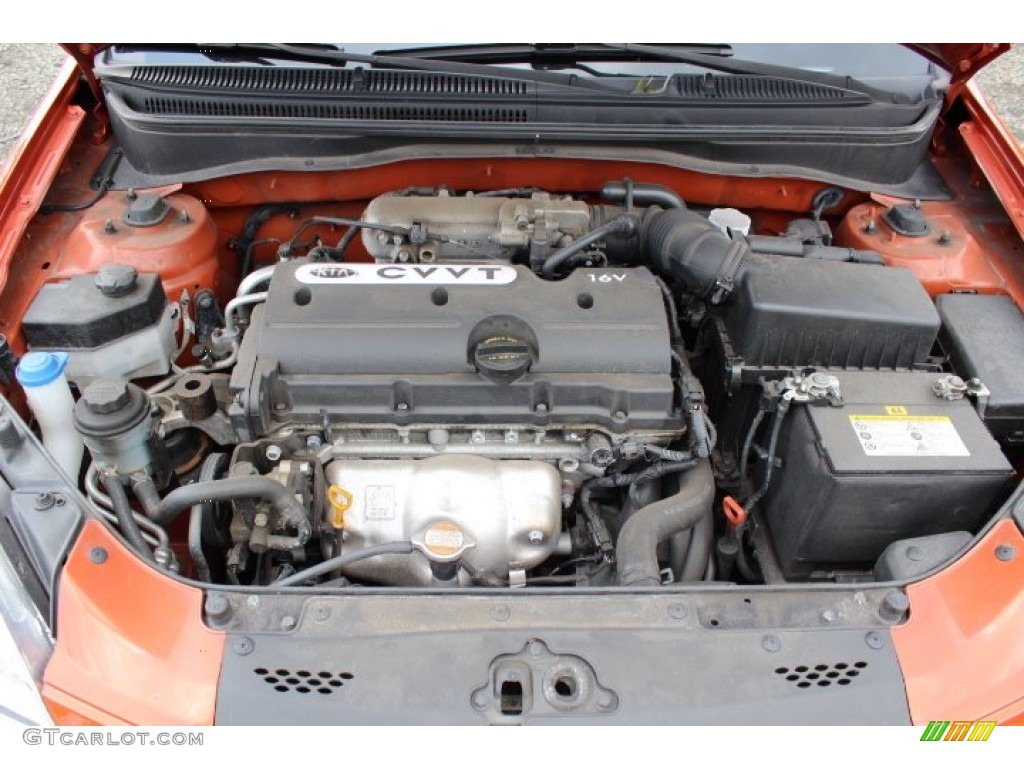 2009 Rio Rio5 LX Hatchback - Sunset Orange / Gray photo #25