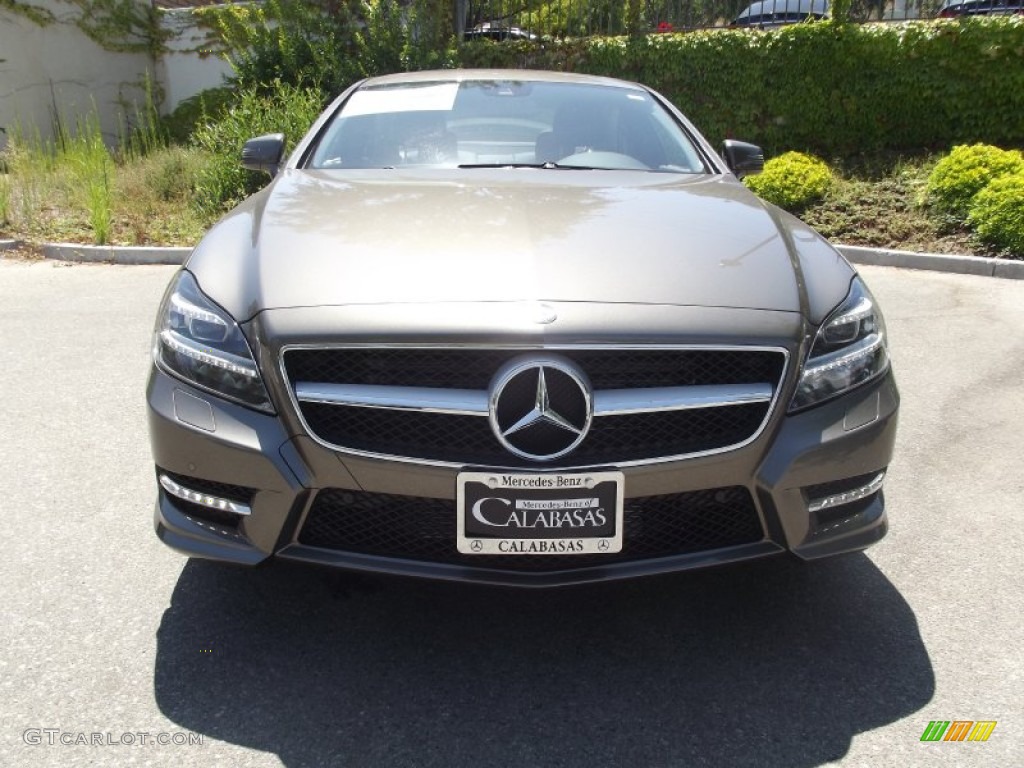 2013 CLS 550 Coupe - Indium Grey Metallic / Black photo #2