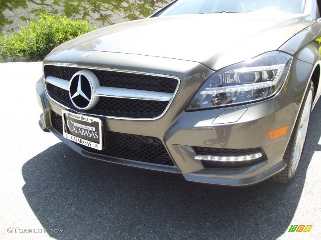 2013 CLS 550 Coupe - Indium Grey Metallic / Black photo #5