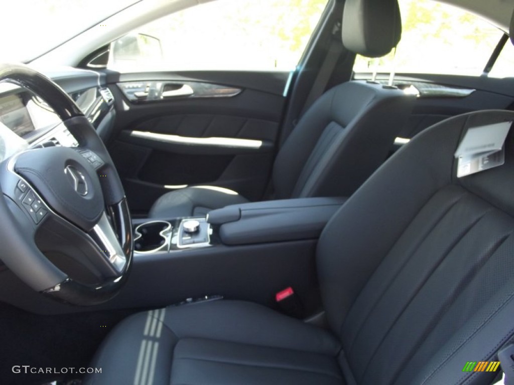 2013 CLS 550 Coupe - Indium Grey Metallic / Black photo #8