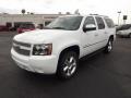 2013 Summit White Chevrolet Suburban LTZ 4x4  photo #1