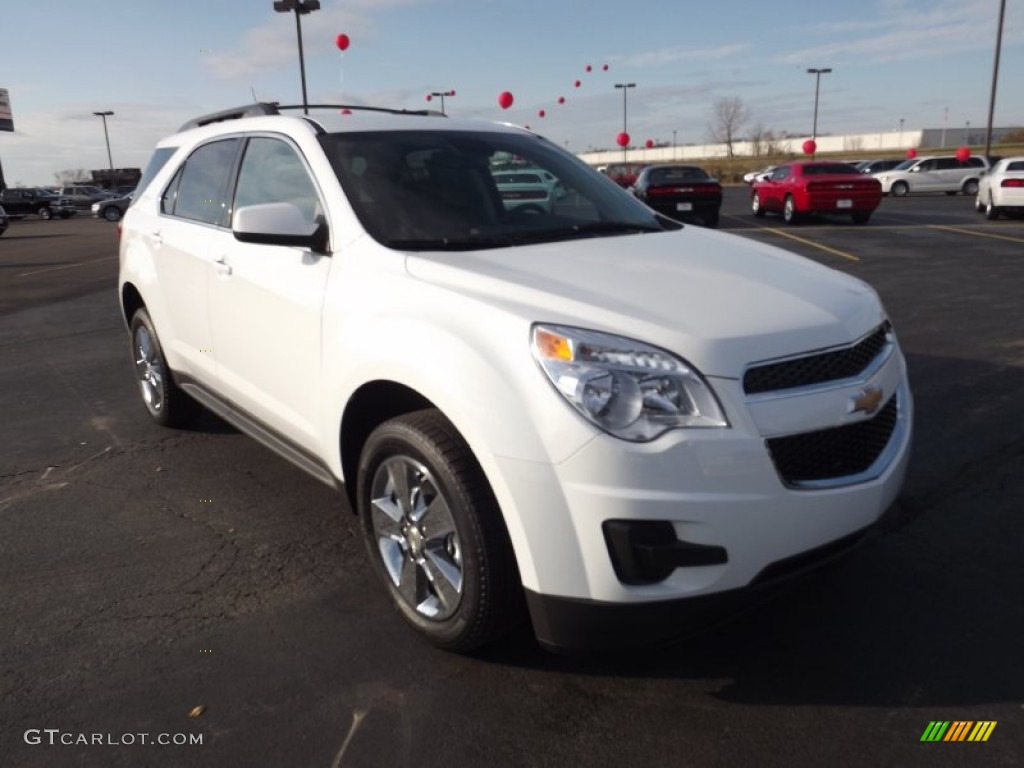 2012 Equinox LT - Summit White / Jet Black photo #3