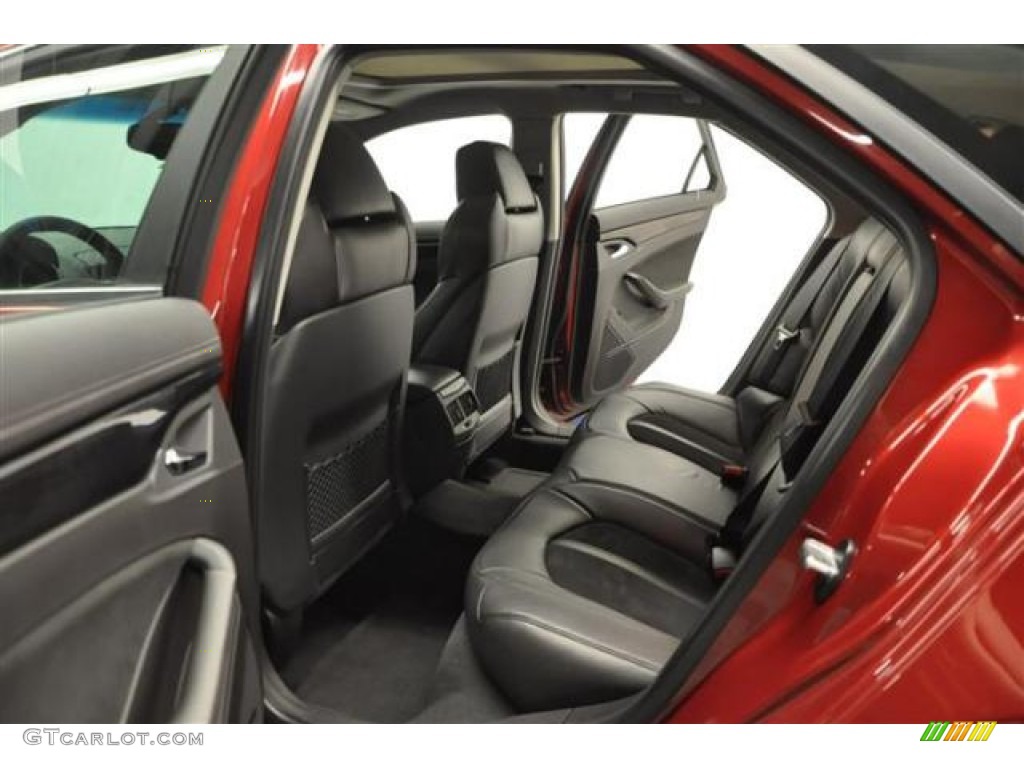 Ebony Interior 2011 Cadillac CTS -V Sport Wagon Photo #68809553