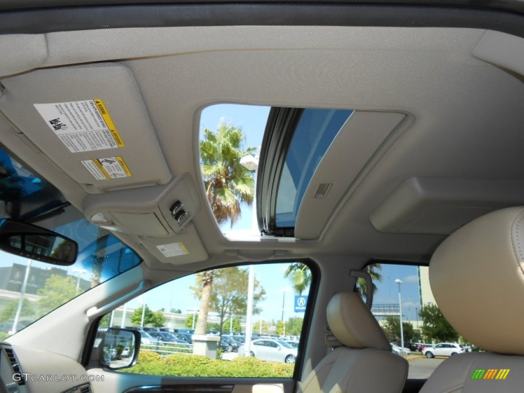 2012 Armada Platinum - Blizzard White / Almond photo #36