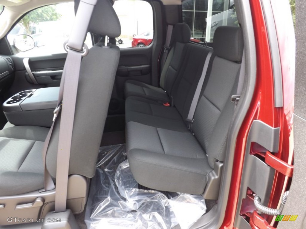 2013 GMC Sierra 1500 SLE Extended Cab Rear Seat Photo #68811149