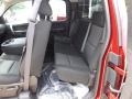 Rear Seat of 2013 Sierra 1500 SLE Extended Cab