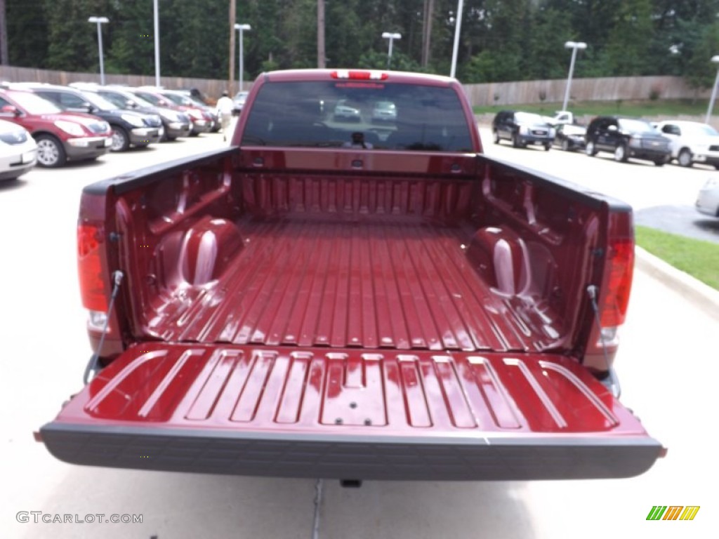2013 Sierra 1500 SLE Extended Cab - Sonoma Red Metallic / Ebony photo #18