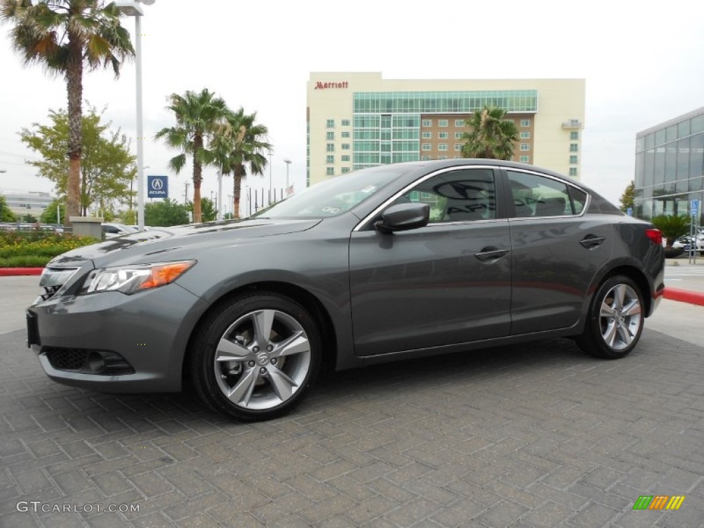 Polished Metal Metallic 2013 Acura ILX 2.0L Premium Exterior Photo #68811908