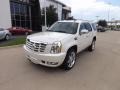 2013 White Diamond Tricoat Cadillac Escalade Luxury  photo #1