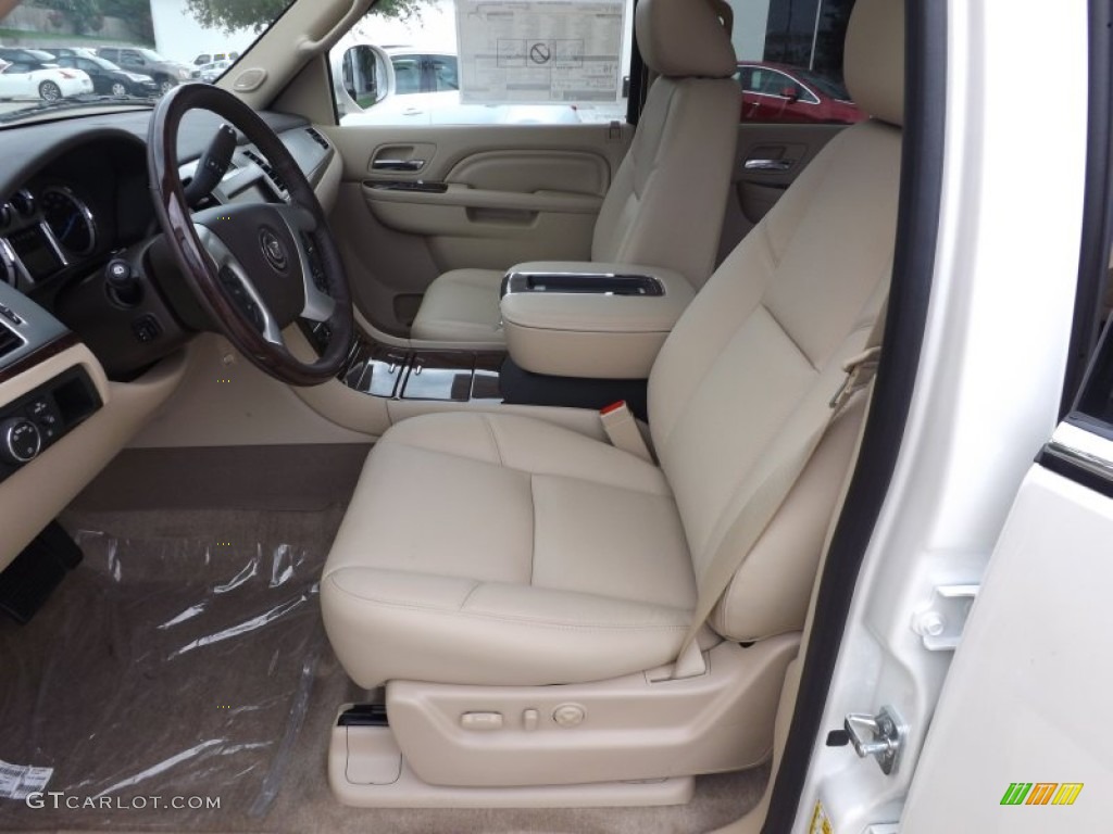 Cashmere/Cocoa Interior 2013 Cadillac Escalade Luxury Photo #68812361