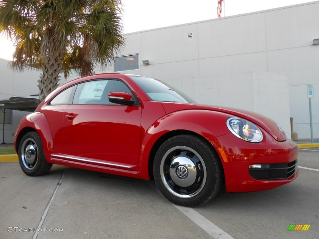 2013 Beetle 2.5L - Tornado Red / Titan Black photo #1