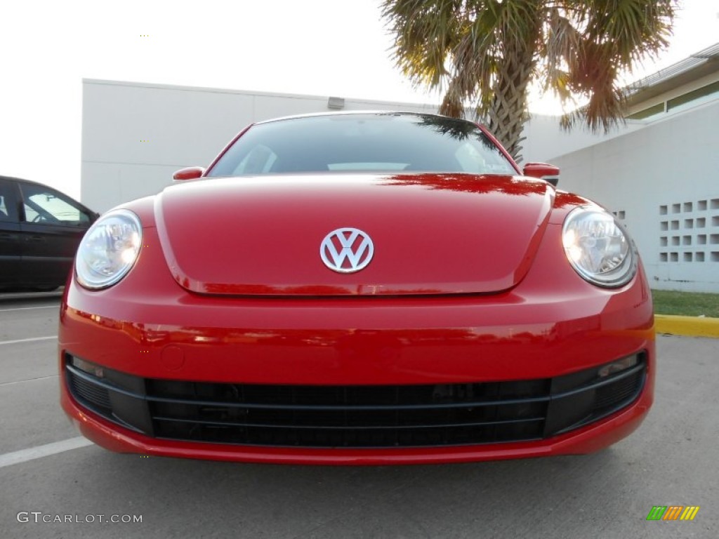 2013 Beetle 2.5L - Tornado Red / Titan Black photo #2