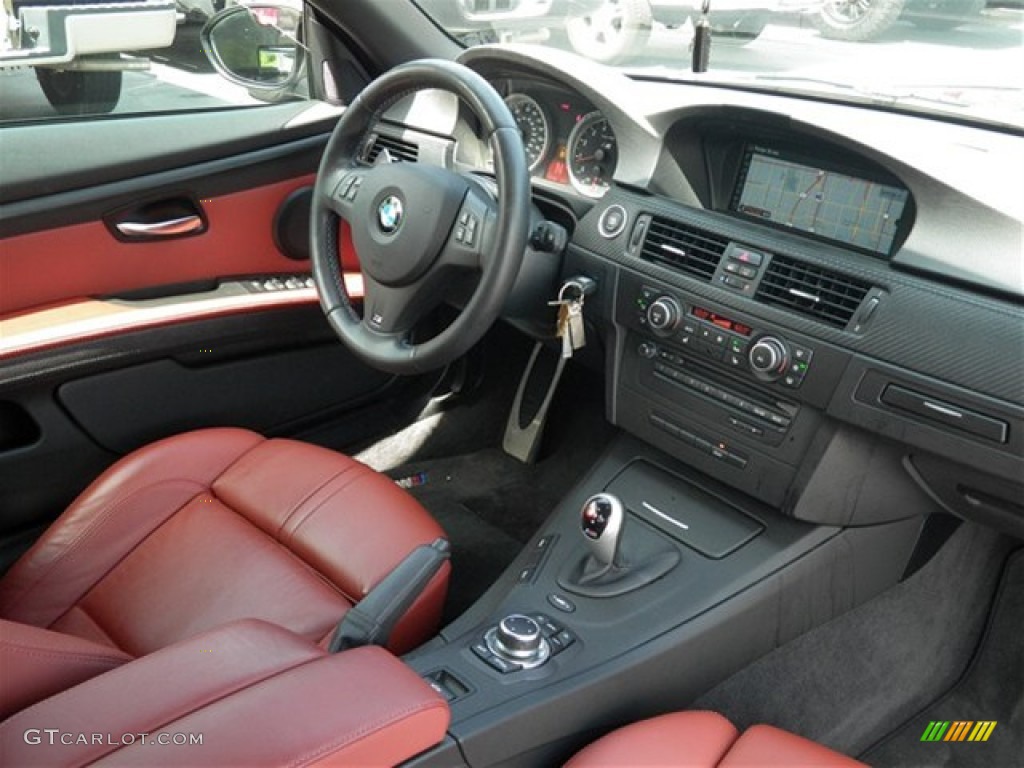 2011 BMW M3 Convertible Fox Red Novillo Leather Dashboard Photo #68814866