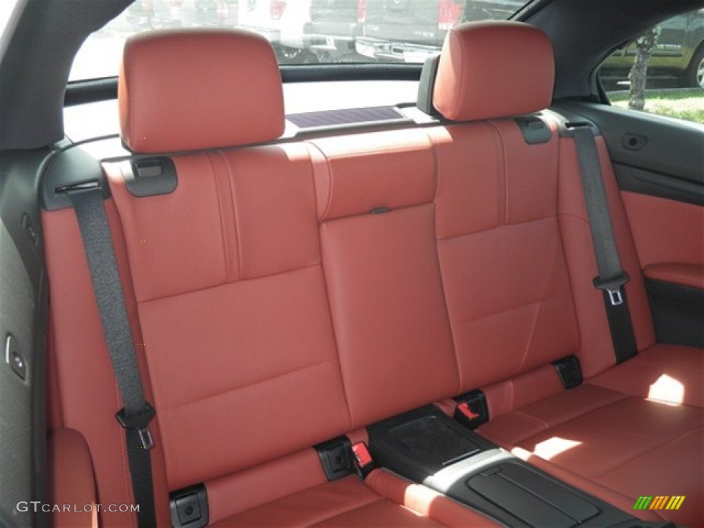 Fox Red Novillo Leather Interior 2011 BMW M3 Convertible Photo #68814893