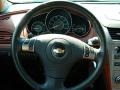 Ebony/Brick 2009 Chevrolet Malibu LTZ Sedan Steering Wheel