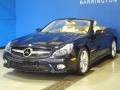 2009 Capri Blue Metallic Mercedes-Benz SL 550 Roadster  photo #4