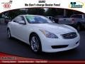 Ivory Pearl White 2008 Infiniti G 37 Journey Coupe