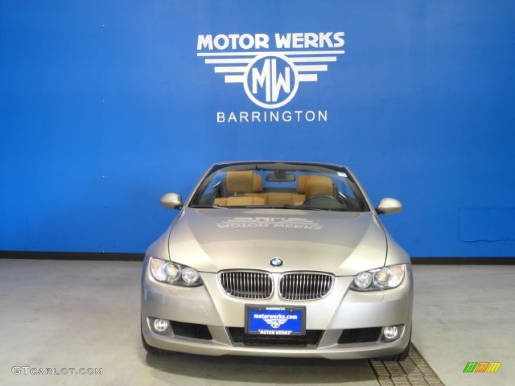 2007 3 Series 328i Convertible - Platinum Bronze Metallic / Saddle Brown/Black photo #2
