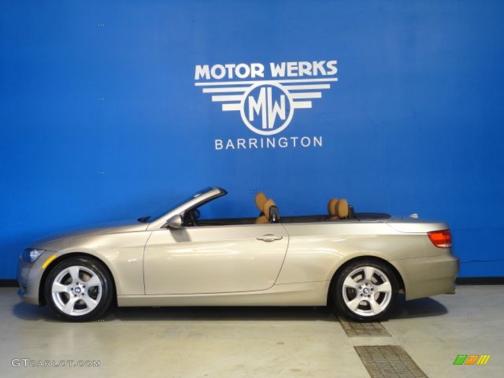 2007 3 Series 328i Convertible - Platinum Bronze Metallic / Saddle Brown/Black photo #4
